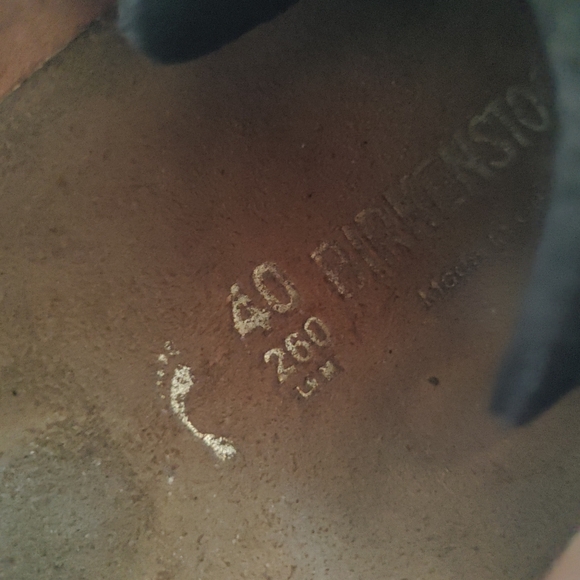 Birkenstock Montana Plus Suede Oiled Leather Shoes Size 9 9.5 Brown Two Tone - Picture 12 of 14